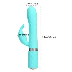 Pillow Talk – Lively Rabbit Vibrator Green -Bondage winkel 05537190000 nor f