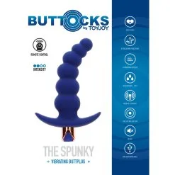 Spunky Buttplug -Bondage winkel 10226 BLUE 05