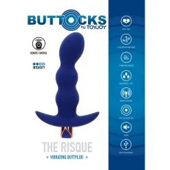 Risque Buttplug 7 Risque Buttplug -Bondage winkel 10227 BLUE 05