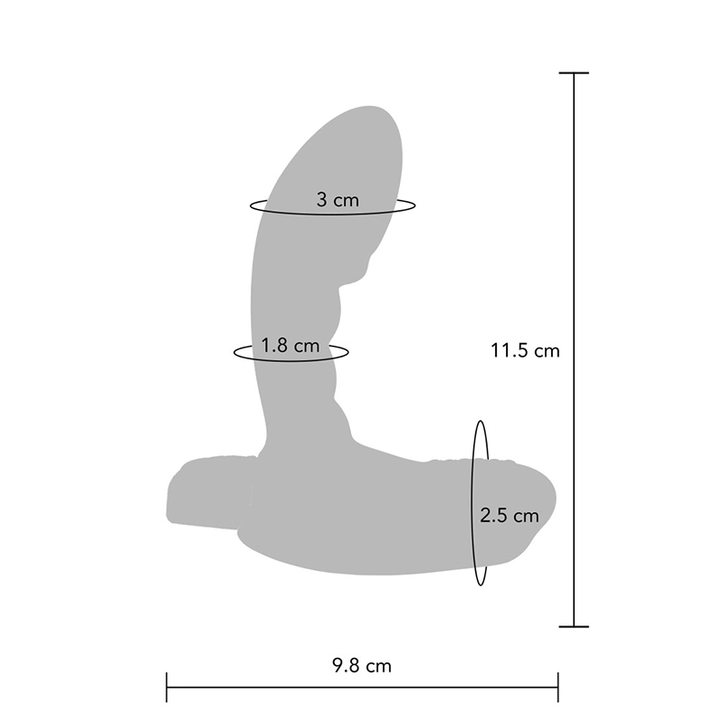 Heroic P-Spot Buttplug 2 Heroic P-Spot Buttplug - Afbeelding 2