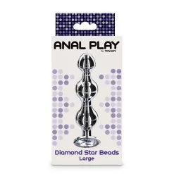 TOYJOY – Diamond Star Beads Large -Bondage winkel 10578 SILVER 02