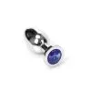 Jewel Buttplug Blue Medium