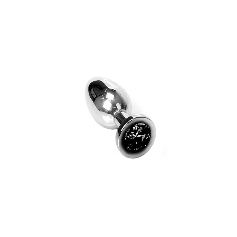 Jewel Buttplug Black Small 1 Jewel Buttplug Black Small