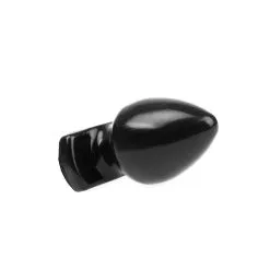 Spade Plug Black M 9 Spade Plug Black M -Bondage winkel 115 PG11 04