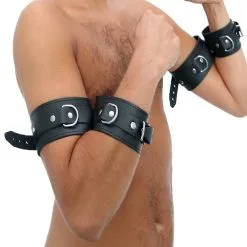 Arm Locking Cuffs S/M -Bondage winkel 134 kio 0284 04 1