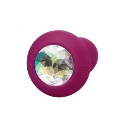 Vibrerende Buttplug S -Bondage winkel 13685 PURPLE 03