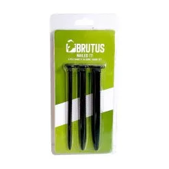 BRUTUS Screw You Ribbed Silicone Sound Set 3 Pcs -Bondage winkel 138177 image 4