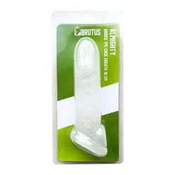 BRUTUS Almighty Cock Sheath 18 Cm Clear -Bondage winkel 138197 image 6