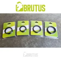 BRUTUS – Flat Slick Silicone Cock Ring -Bondage winkel 138259 grp black image 5