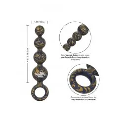 Naughty Bits Butt Balls -Bondage winkel 14186 PURPLE 06