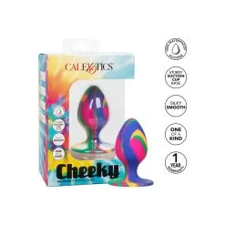 CalExotics – Cheeky Medium Tie-Dye Plug -Bondage winkel 14650 MULTICOLOR 05