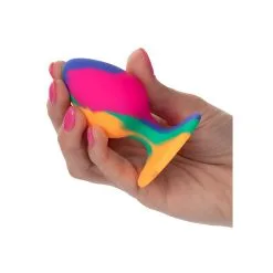CalExotics – Cheeky Medium Tie-Dye Plug -Bondage winkel 14650 MULTICOLOR 06