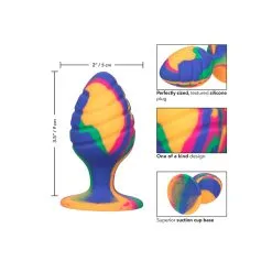 CalExotics – Cheeky Large Swirl Plug -Bondage winkel 14653 MULTICOLOR 04