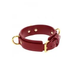 Taboom – D-Ring Collar Deluxe -Bondage winkel 17153 RED 04
