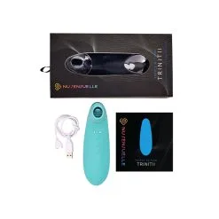 Nu Sensuelle – Trinitii 3 In 1 Tong Vibrator Green -Bondage winkel 17506 BLUE 05