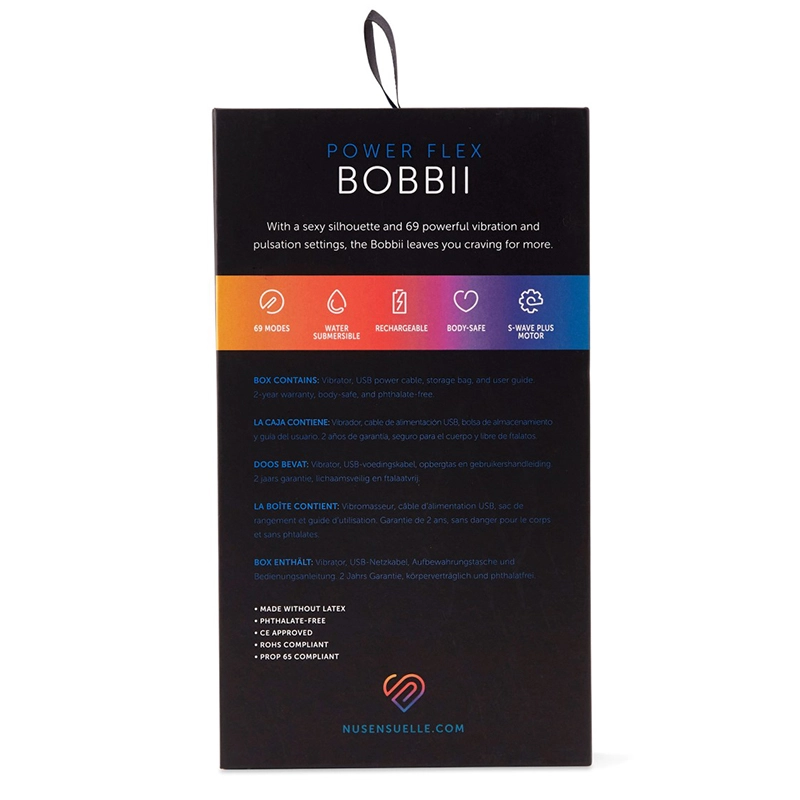 Nu Sensuelle – Bobbii Power Flex Bullet Red 2 Nu Sensuelle – Bobbii Power Flex Bullet Red - Afbeelding 2