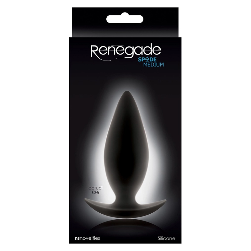 Renegade – Spade Anaalplug Medium 2 Renegade – Spade Anaalplug Medium - Afbeelding 2