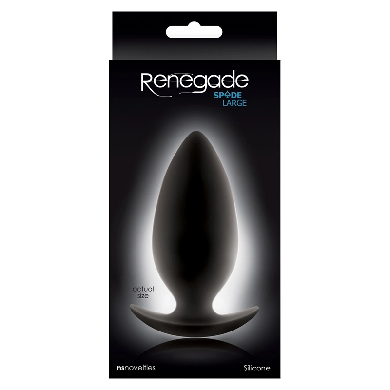 Renegade – Spade Anaalplug Large 2 Renegade – Spade Anaalplug Large - Afbeelding 2