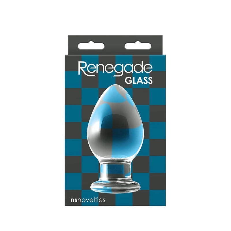 Renegade – Knight Glazen Buttplug 2 Renegade – Knight Glazen Buttplug - Afbeelding 2