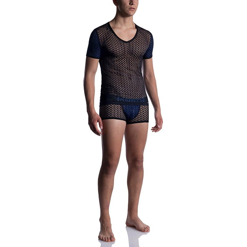 Manstore – M2053 V-Neck Tee Low 1 Manstore – M2053 V-Neck Tee Low