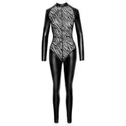 Noir Handmade – Wetlook Catsuit Met Safari Print 13 Noir Handmade – Wetlook Catsuit Met Safari Print -Bondage winkel 27305701021 hollow nor b