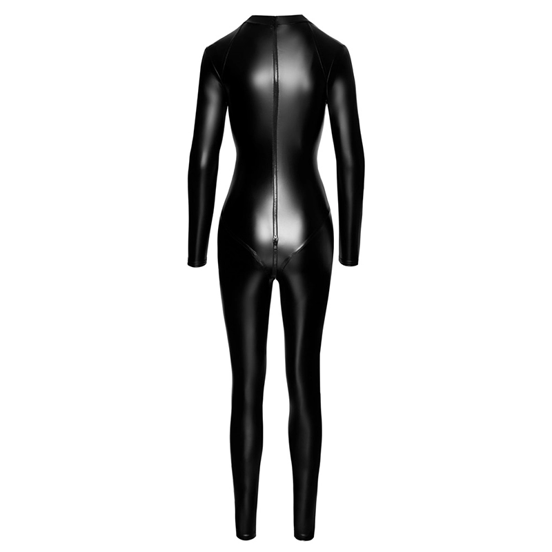 Noir Handmade – Wetlook Catsuit Met Safari Print 6 Noir Handmade – Wetlook Catsuit Met Safari Print - Afbeelding 6