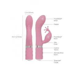 Pillow Talk Clitoral Vibrator -Bondage winkel 29953 PINK 04