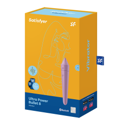 Satisfyer Ultra Power Bullet 8 Bullet Vibrator Paars 11 Satisfyer Ultra Power Bullet 8 Bullet Vibrator Paars -Bondage winkel 3826 1