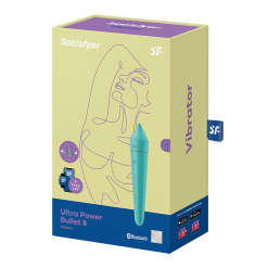 Satisfyer Ultra Power Bullet 8 Bullet Vibrator Turquoise -Bondage winkel 3827 1
