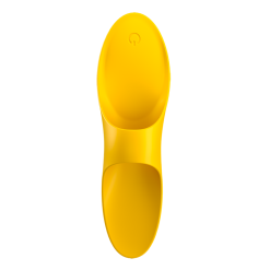 Satisfyer Teaser Vinger Vibrator Geel -Bondage winkel 3841 4
