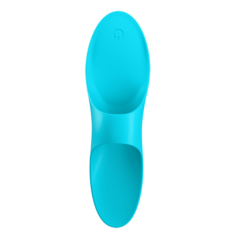 Satisfyer Teaser Vinger Vibrator Blauw 3 Satisfyer Teaser Vinger Vibrator Blauw - Afbeelding 3