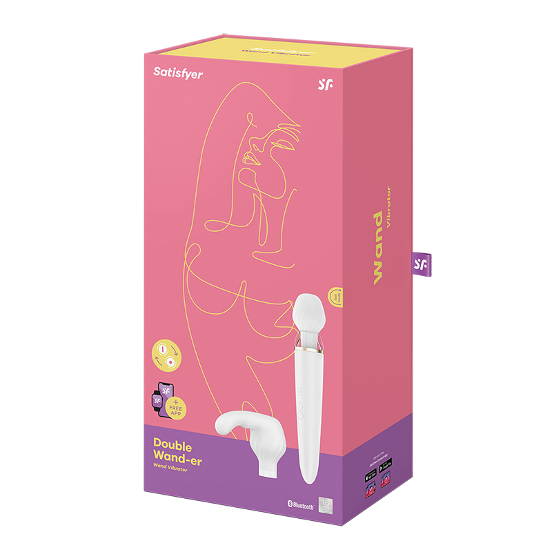 Satisfyer Double Wand-er Wand Vibrator 5 Satisfyer Double Wand-er Wand Vibrator - Afbeelding 5