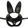 Bunny Mask Black-Gold