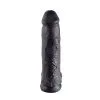 12 Inch Dildo Met Ballen Black