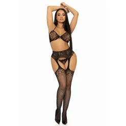 Leg Avenue – Bra Top String And Stockings -Bondage winkel 81656 001 07