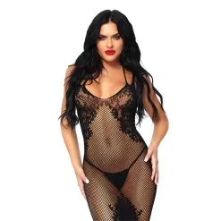 Leg Avenue – Seamless Net And Lace Dress -Bondage winkel 86064 001 03