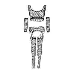 Leg Avenue – Crop Top, Stockings & Gloves -Bondage winkel 89301 001 09