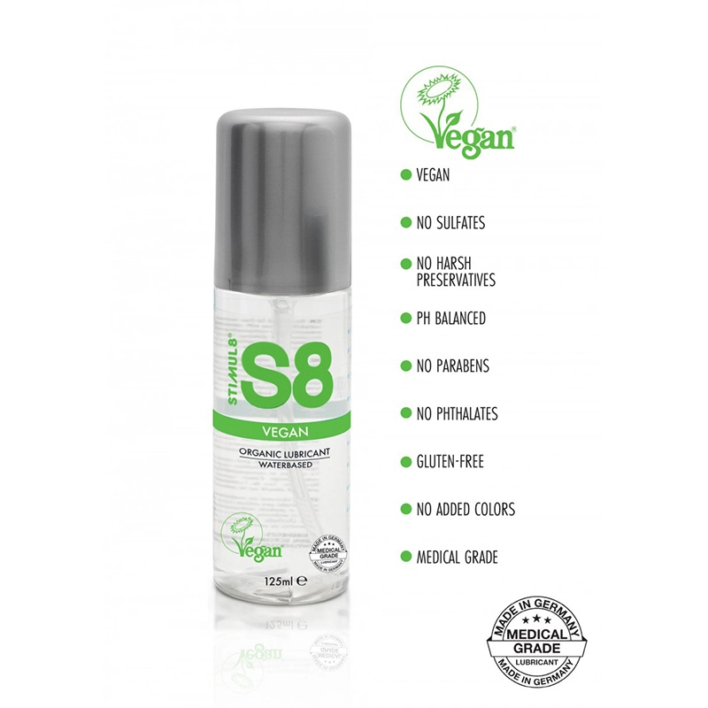 S8 – WB Vegan Lube 125ml 2 S8 – WB Vegan Lube 125ml - Afbeelding 2