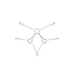 Obsessive – A758 Harnas Wit -Bondage winkel A758 5