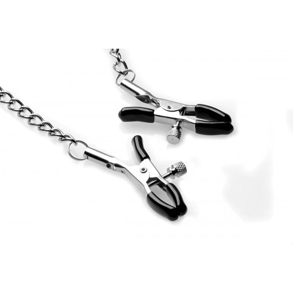 Siliconen Gag Met Tepelklemmen 3 Siliconen Gag Met Tepelklemmen - Afbeelding 3