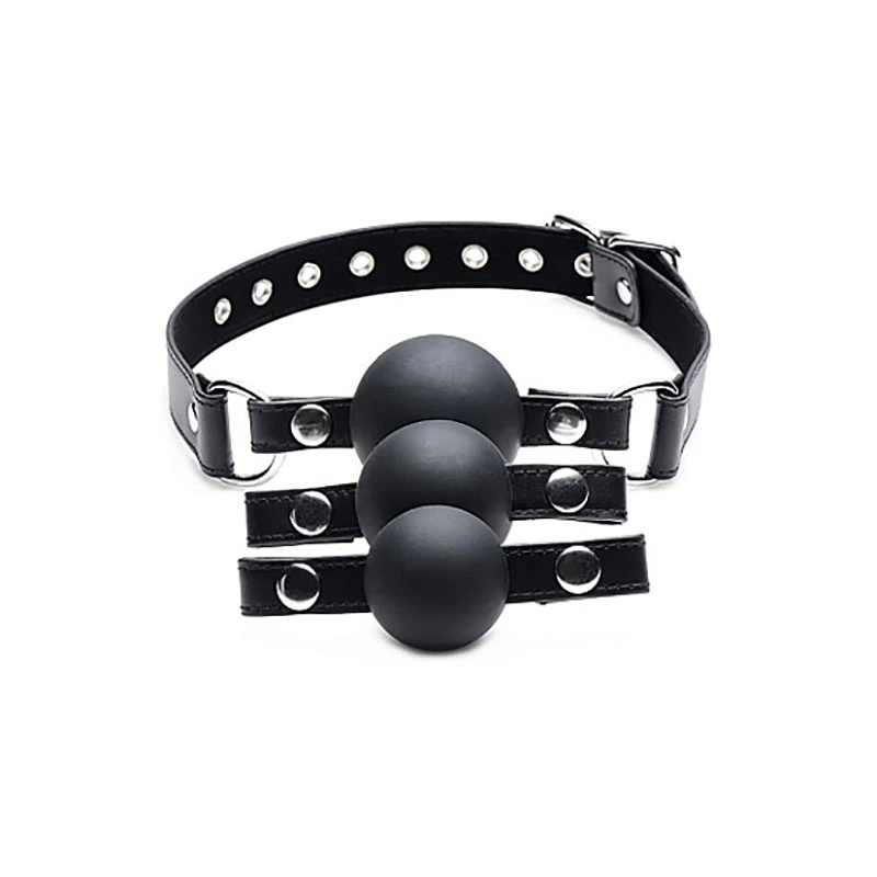 Silicone Ball Gag Set 1 Silicone Ball Gag Set