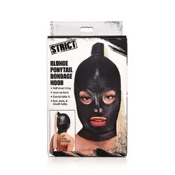 Bondage Masker Met Paardenstaart -Bondage winkel AG963 2