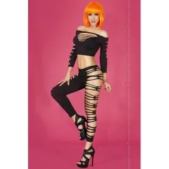 Top + Leggings CR3654 -Bondage winkel CR3654 B