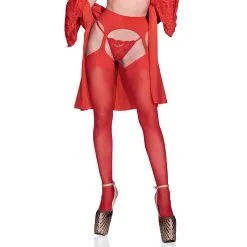 Garter-Stockings CR4312 Rood -Bondage winkel CR4312 red 4