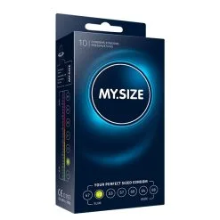 My Size Natural Latex Condom 49 Width 10 Pcs