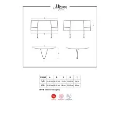 Obsessive – Miamor Garter Belt Incl String -Bondage winkel E30351 6