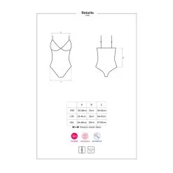 Obsessive – Redella Kruisloze Teddy 13 Obsessive – Redella Kruisloze Teddy -Bondage winkel E30897 7