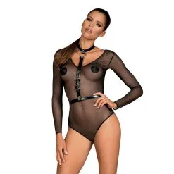 Obsessive – Zwart Harnas O/S -Bondage winkel E31165 4