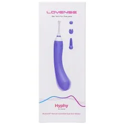 Lovense Hyphy Dual End Vibrator -Bondage winkel E32466 10 hr