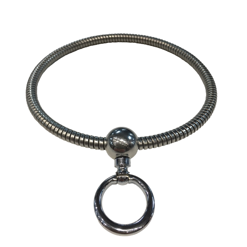 Halsband Flexibel Met Bol + Ring Sluiting 1 Halsband Flexibel Met Bol + Ring Sluiting